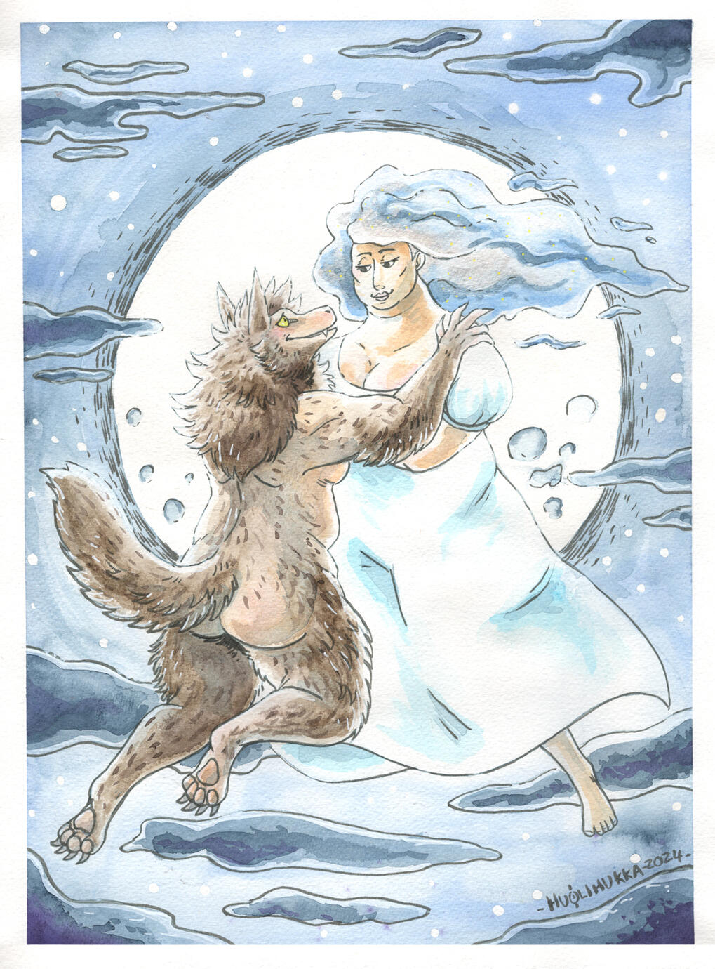 For Only a Wolf... , 2024